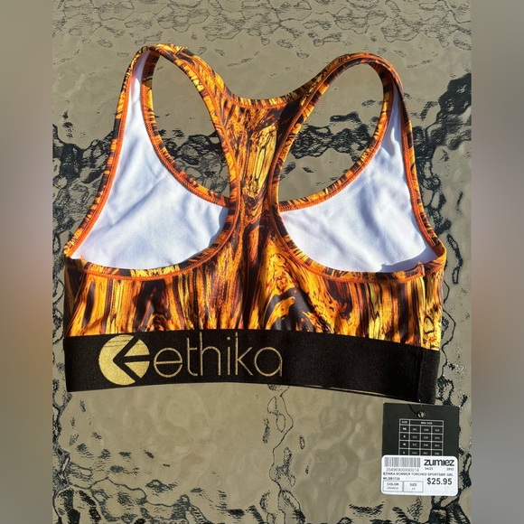 XS Ethika Bomber Torched Sports Bra Size XS - Picture 2 of 5